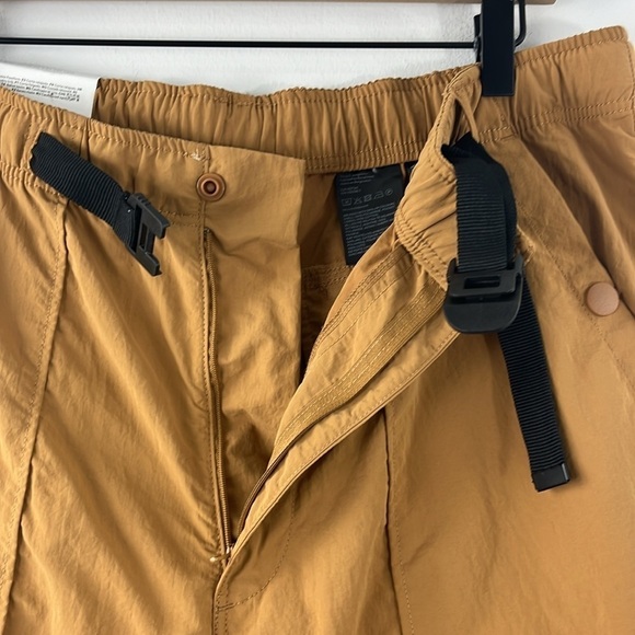 H&M Relaxed Fit Convertible Jogger Pants Brown Mens Size L Utility Gorpcore - Picture 7 of 14